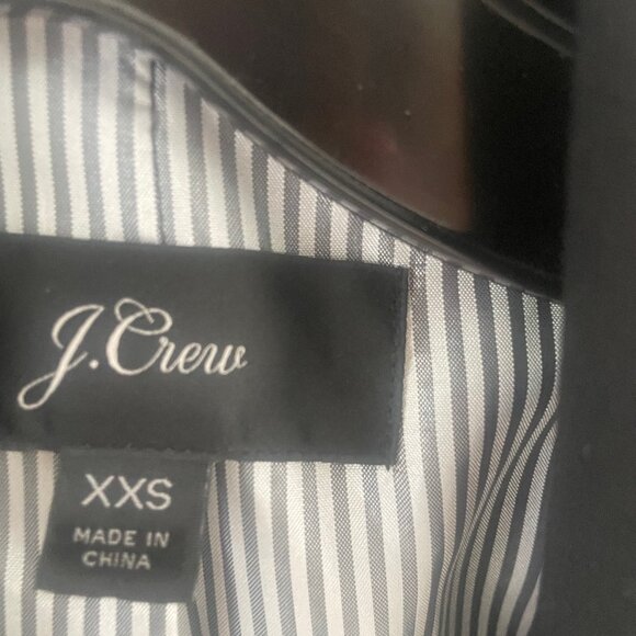 Never Worn, XXS J Crew Blazer (Black) - Picture 1 of 9